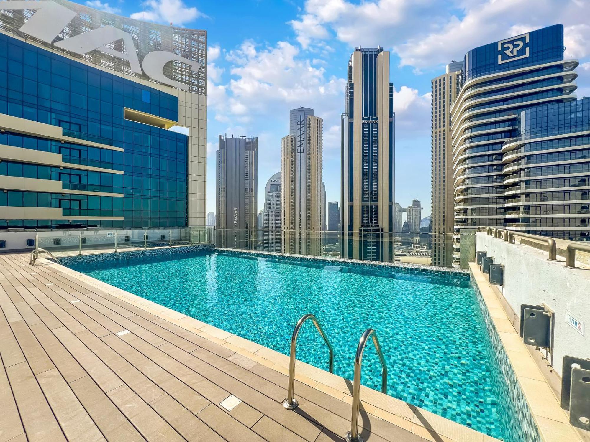 Fam Living - Mada Residences Downtown Dubaj Kültér fotó