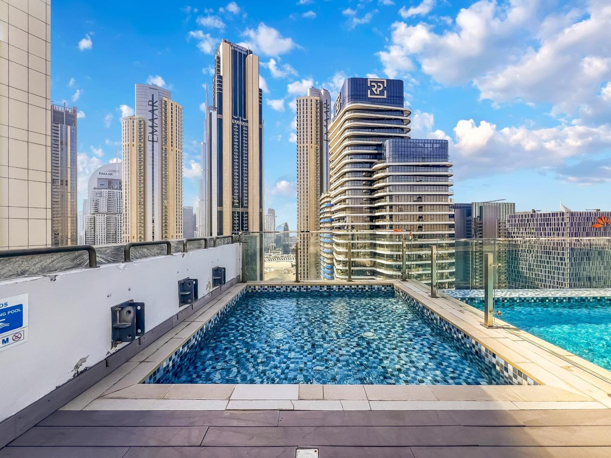 Fam Living - Mada Residences Downtown Dubaj Kültér fotó